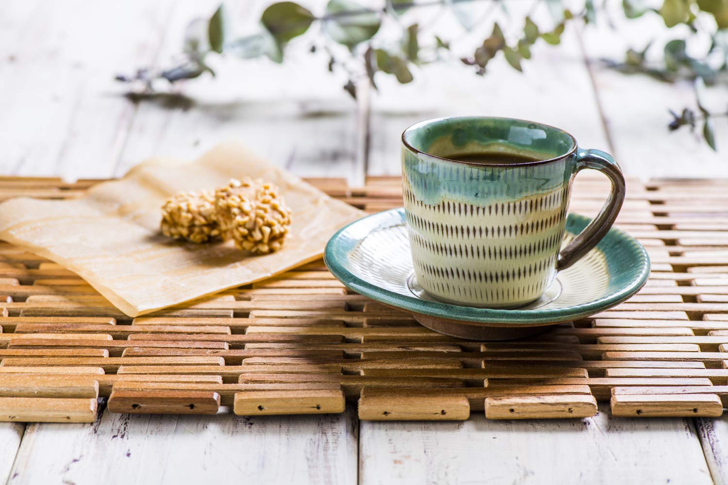 Amazon｜山下工芸(Yamashita kogei) カップ_ソーサー 青縁 カップW8