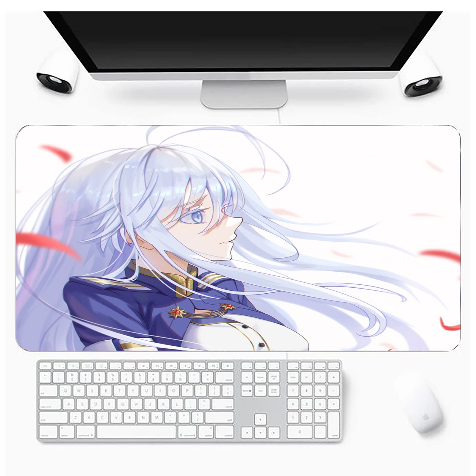 Amazon.co.jp: マウスパッド アニメ Vladilena・Milize 白ゲーミング