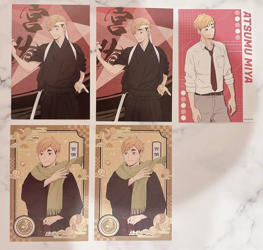 Amazon.co.jp: ハイキュー!! 宮侑 アニメイト限定フェア 特典 ポスト