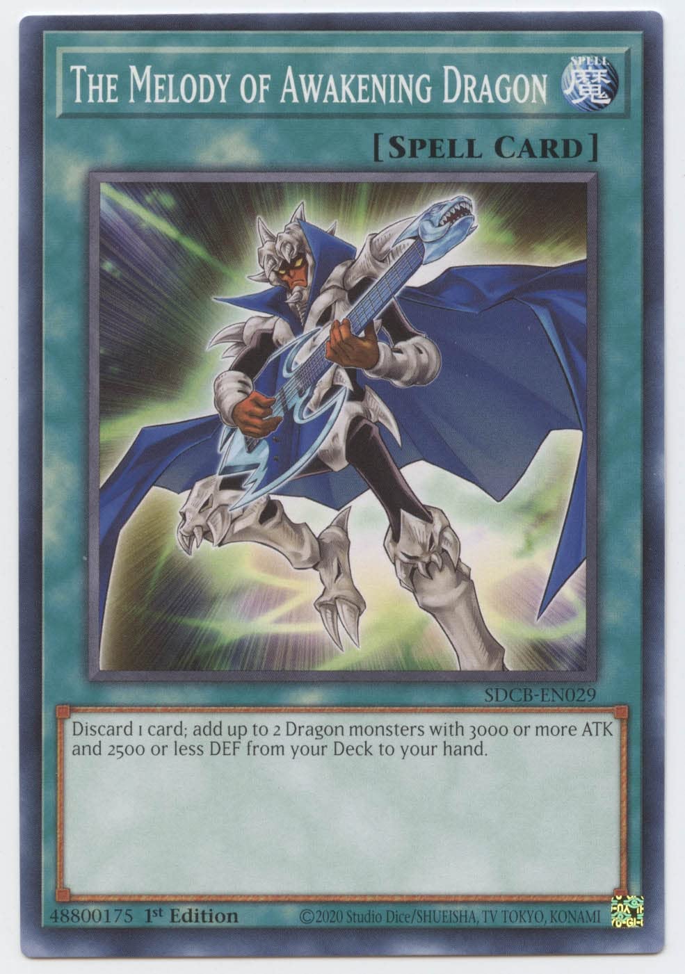 Amazon.com: Yu-Gi-Oh! The Melody of Awakening Dragon - SDCB-EN029