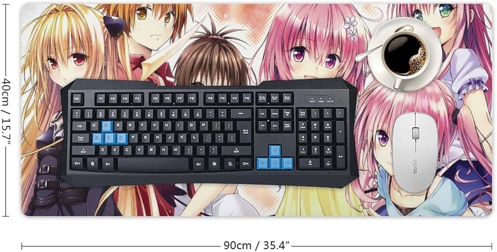 Amazon | マウスパッド デスクパッド To LOVEる -とらぶる 大型 デスク