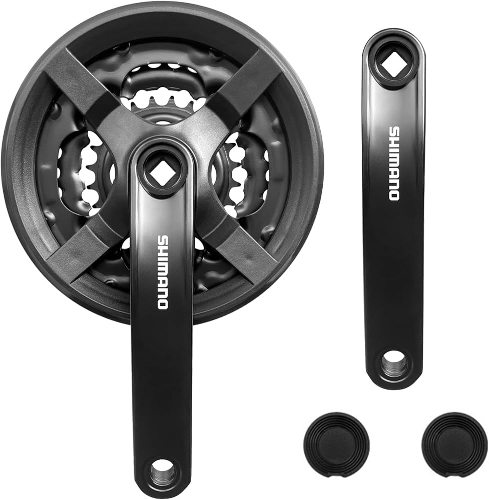 Amazon | Relwears 自転車用クランクセット FC-TY301 42-34-24T 3x6/7