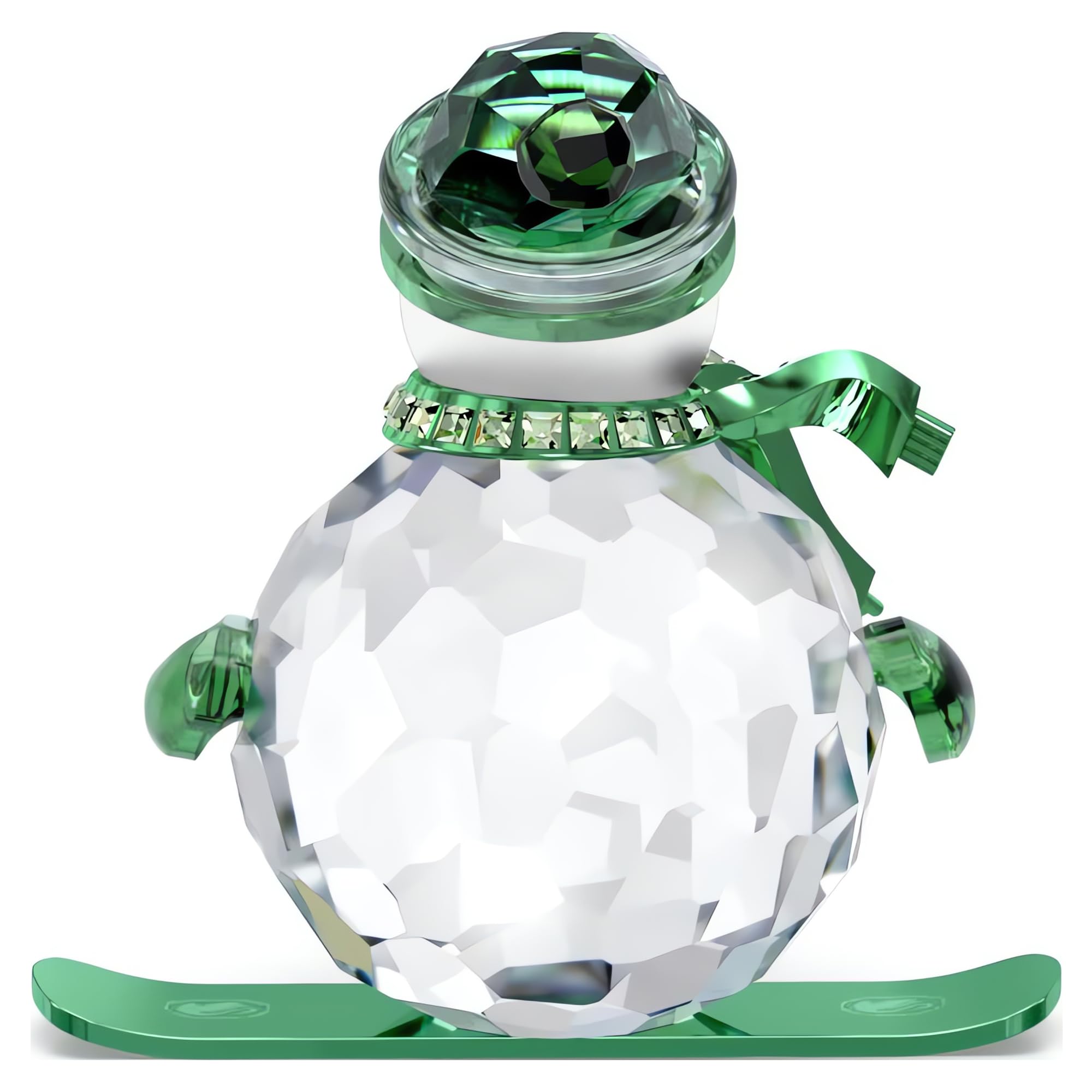 Amazon.com: Swarovski Holiday Cheers Dulcis Snowman, Green : Home