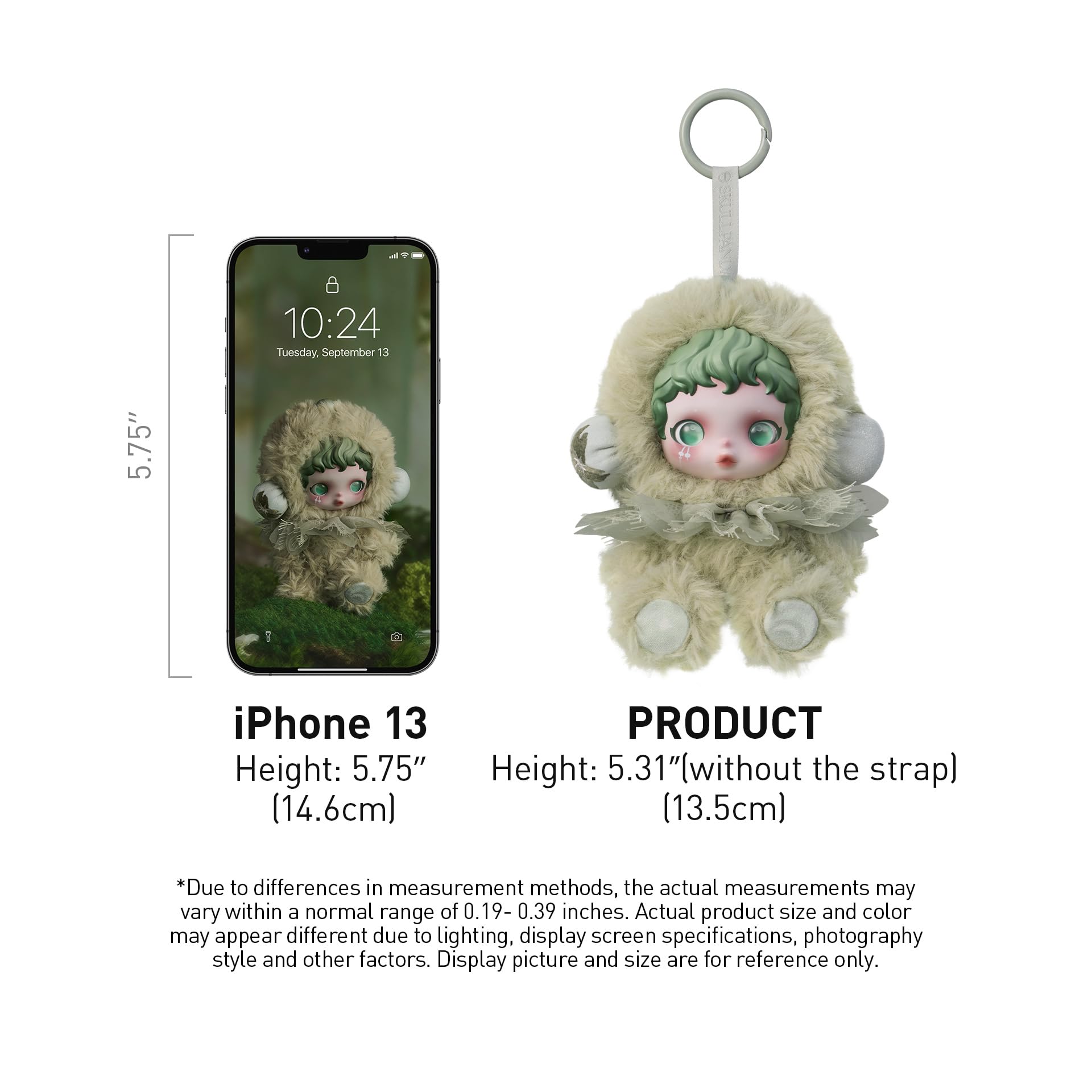 Amazon.com: POP MART SKULLPANDA L'impressionnisme Series Plush