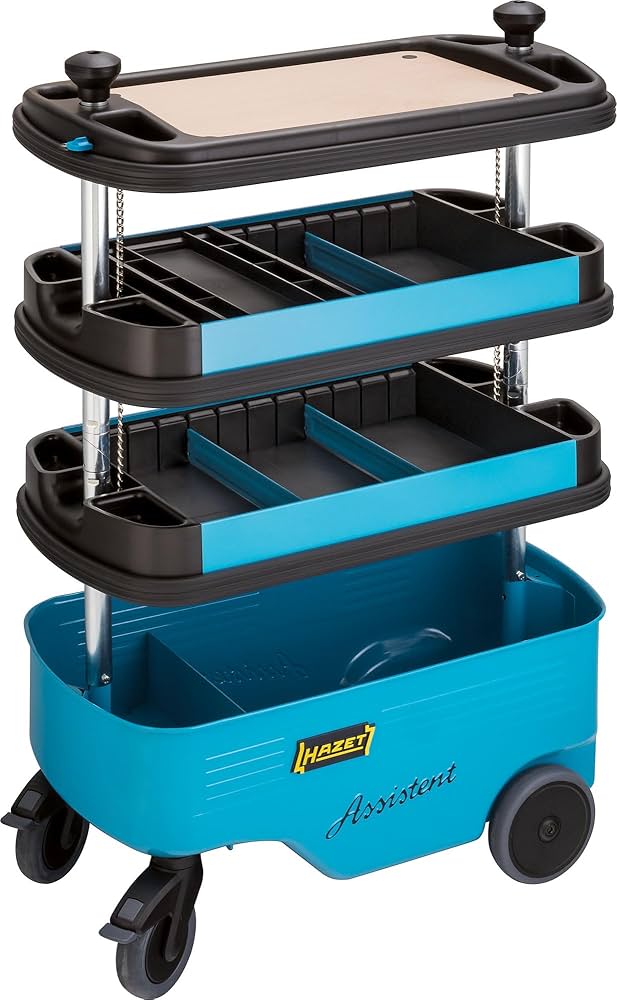 Amazon.co.jp: HAZET(ハゼット) 166C ツールワゴン 工具収納カート 3段