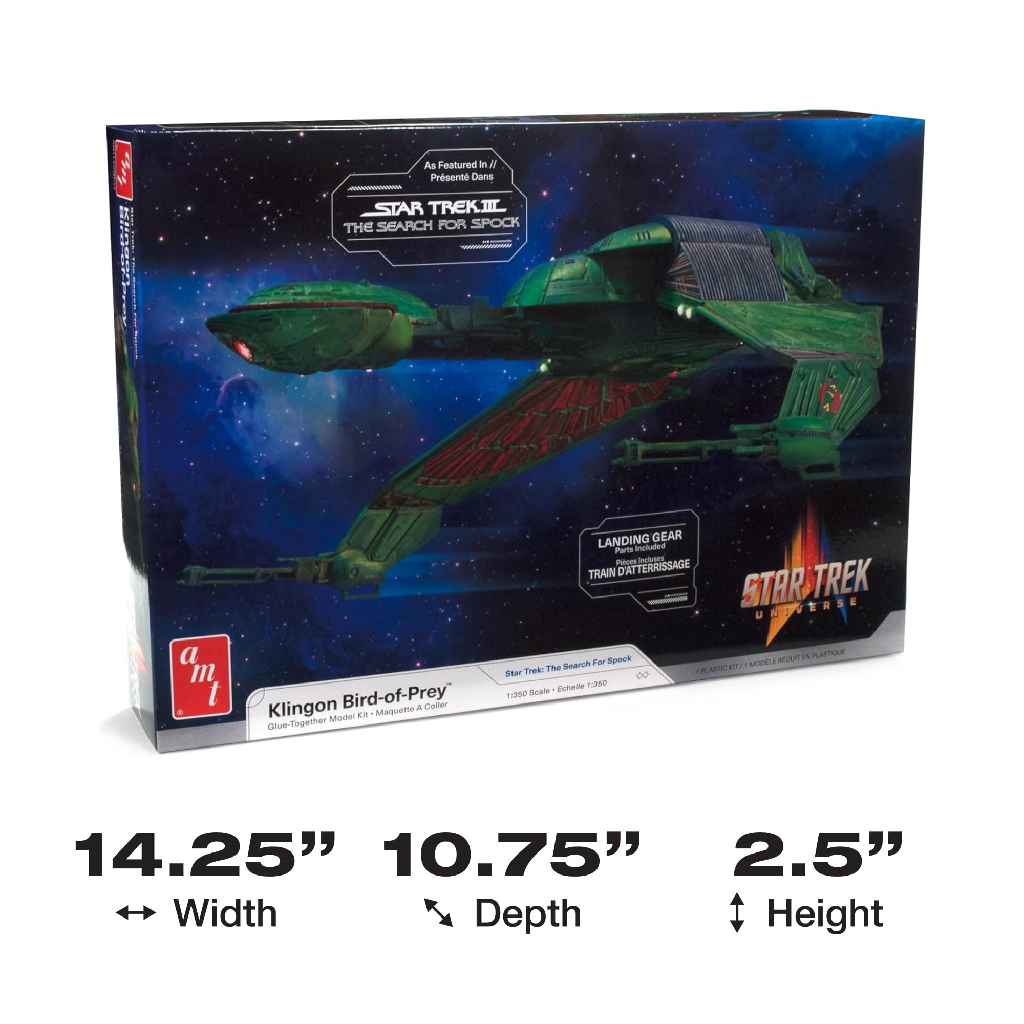 Amazon | AMT スタートレック クリンゴン バード・オブ・プレイ 1/350