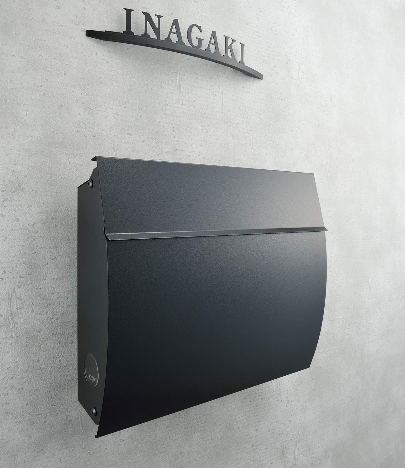 Amazon.co.jp: LEON (レオン) MB4801 ブラックエディション 郵便ポスト