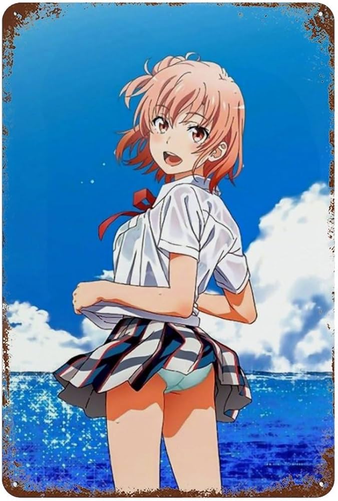 Amazon.co.jp: ブリキ看板 レトロ看板 やはり俺の青春ラブコメは