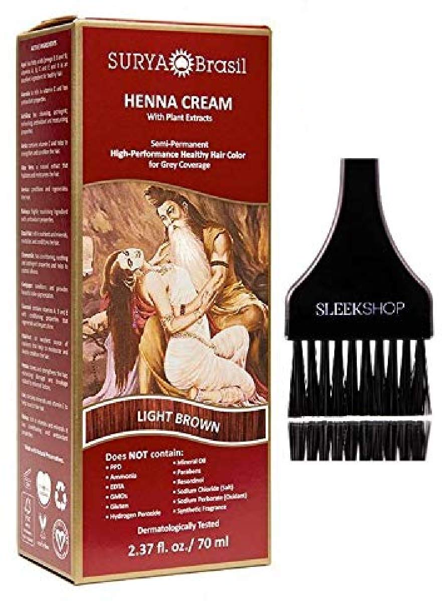 Amazon.com : Surya Brasil All Natural HENNA Hair Color CREAM Plant
