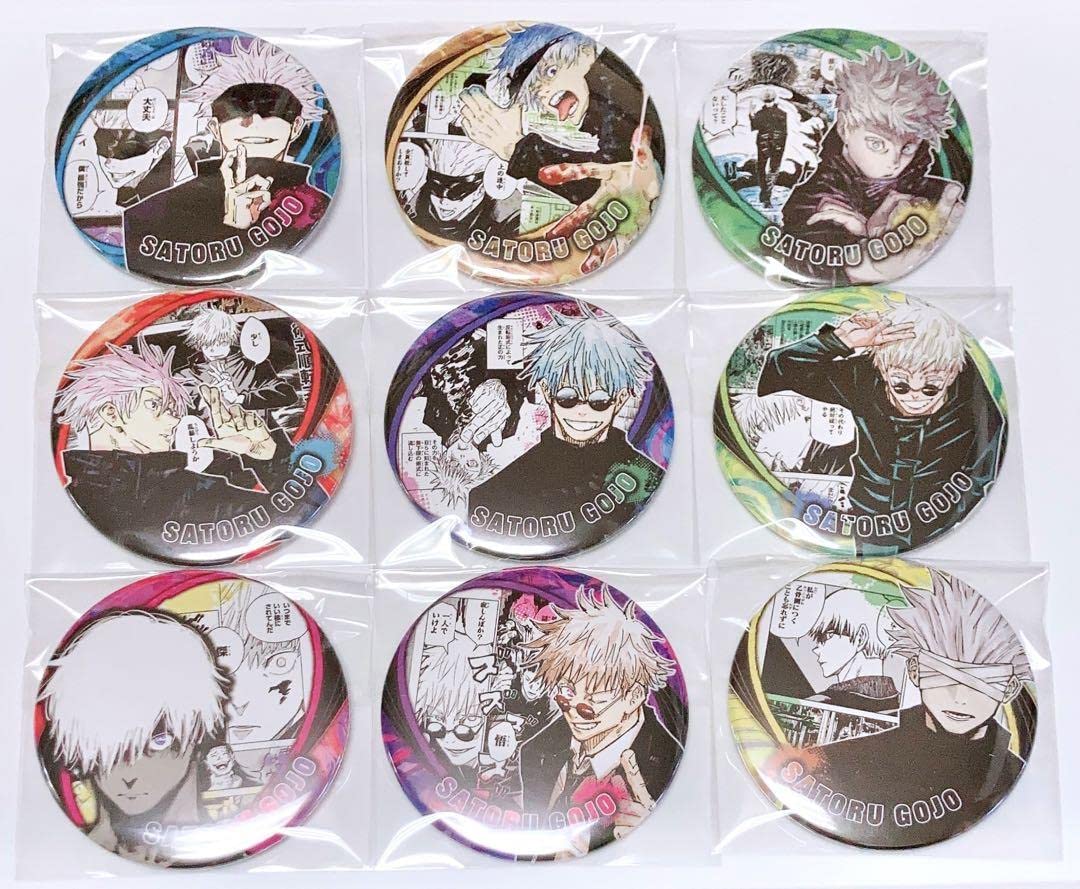 呪術廻戦五条悟コレクション缶バッジ第1弾コレ缶42個