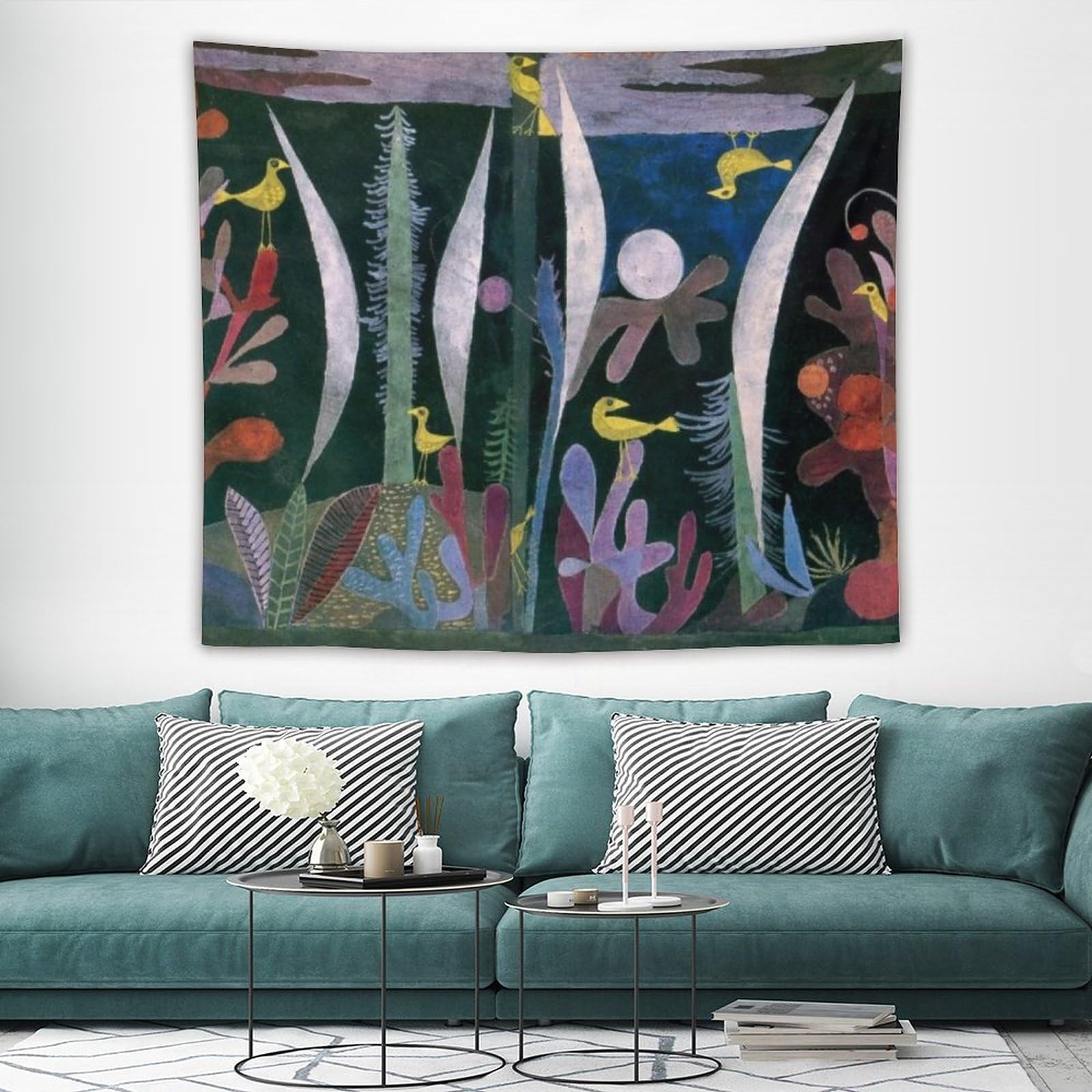 Amazon.co.jp: Paul Kleeパウル・クレー代表作「黄色い鳥のいる風景