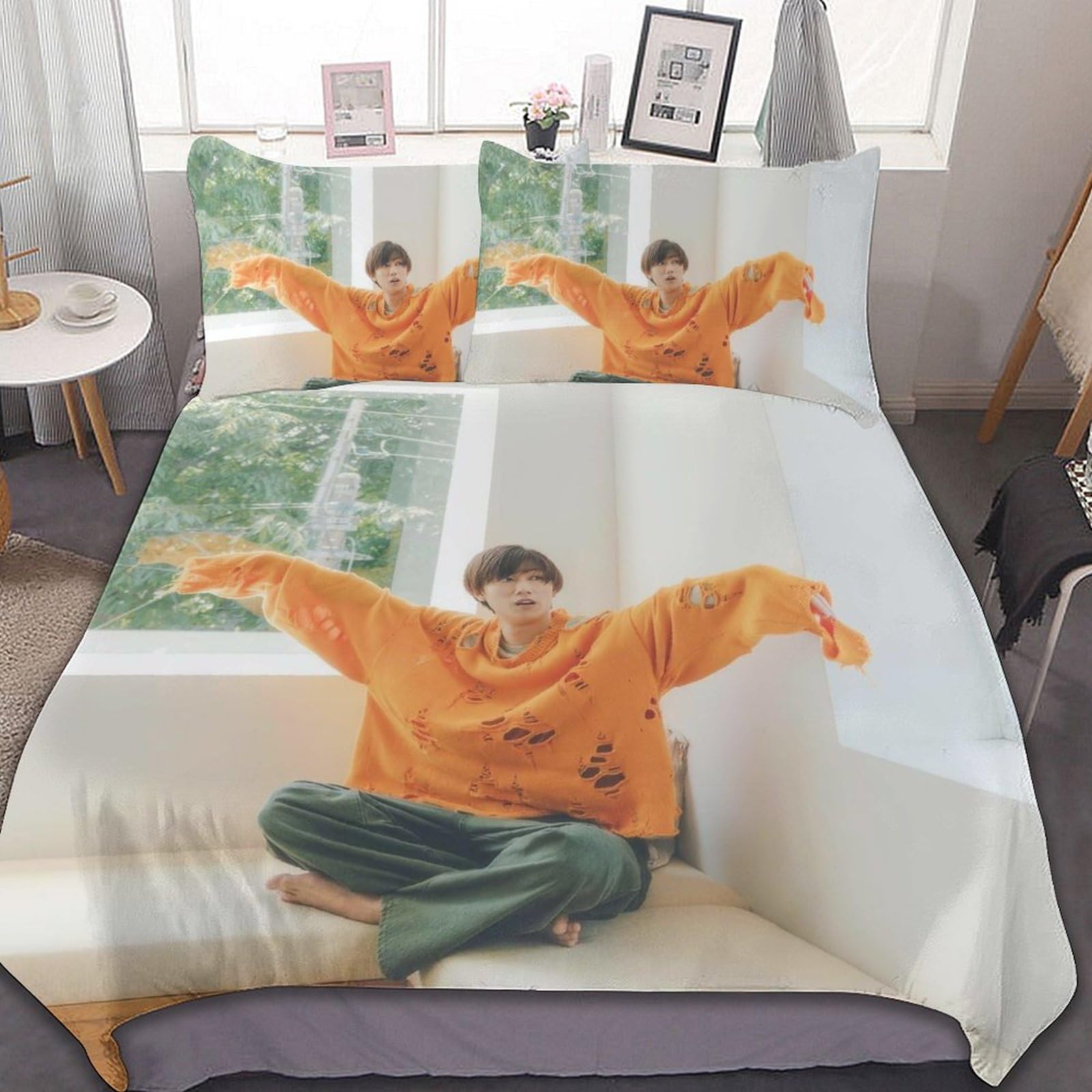 Amazon｜阿部亮平 (1) 寝具 3ピース 枕カバー オールシーズンベッド