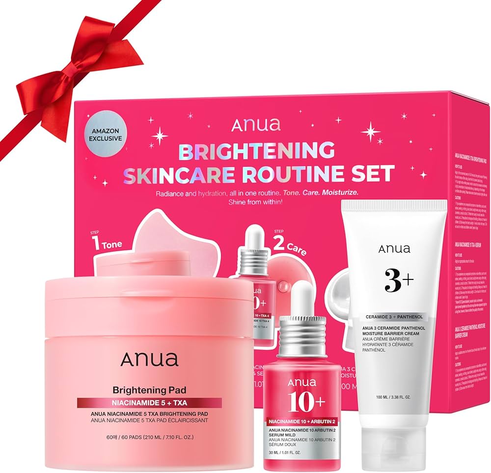 Amazon.com: ANUA BRIGHTENING Niacinamide Skincare Routine Set
