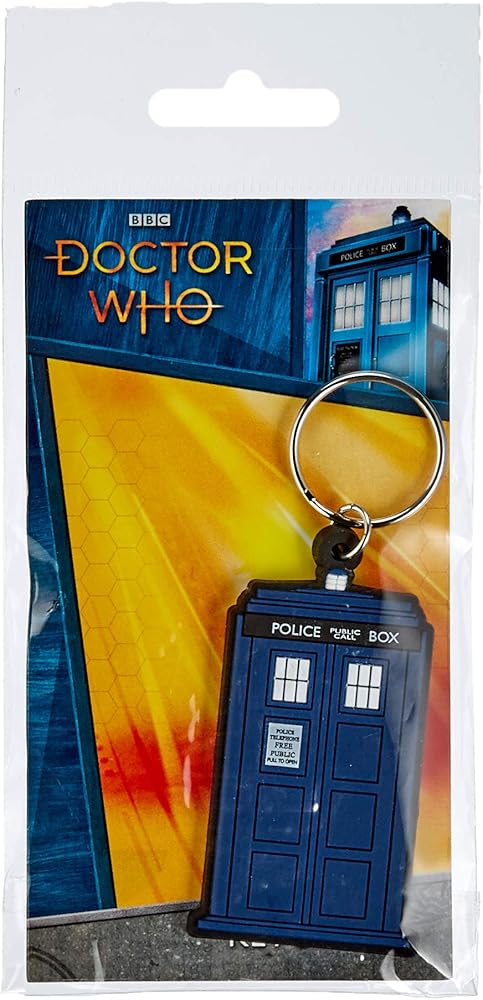Doctor Who - Merchandise - Rubber Keychain (The Tardis) (Size: 2