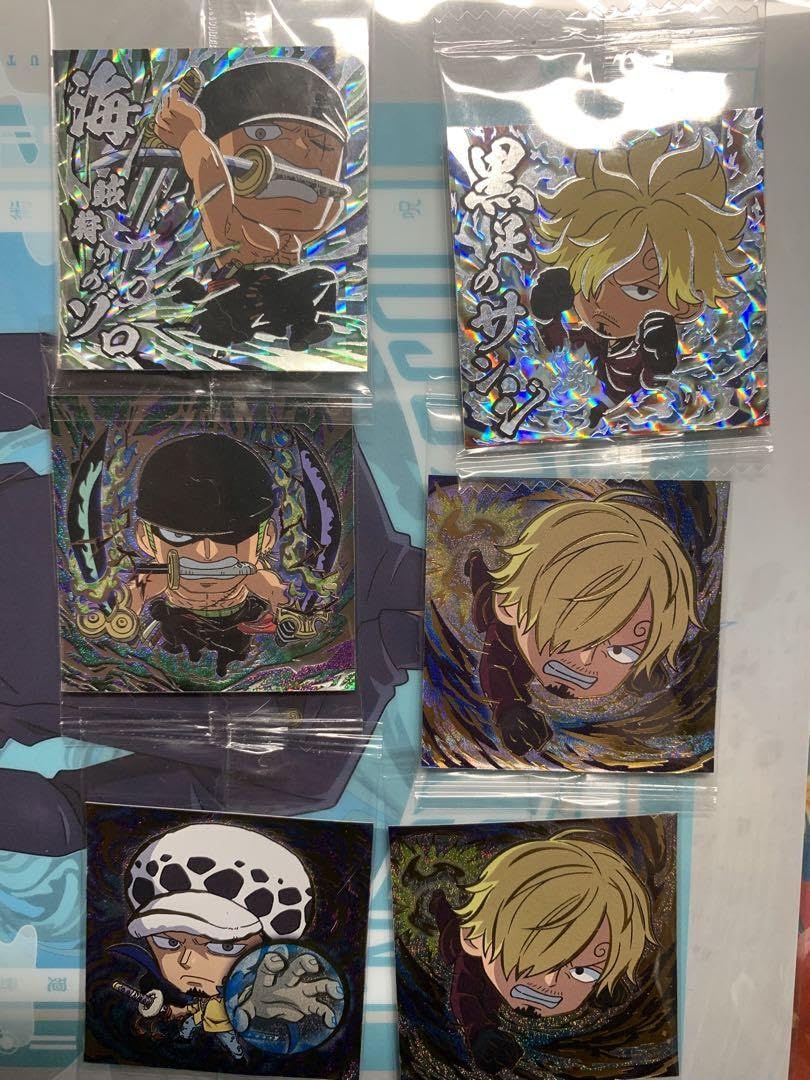 Amazon.co.jp: ワンピ ース大海賊シールウエハース LOG.6 ニカ 裏