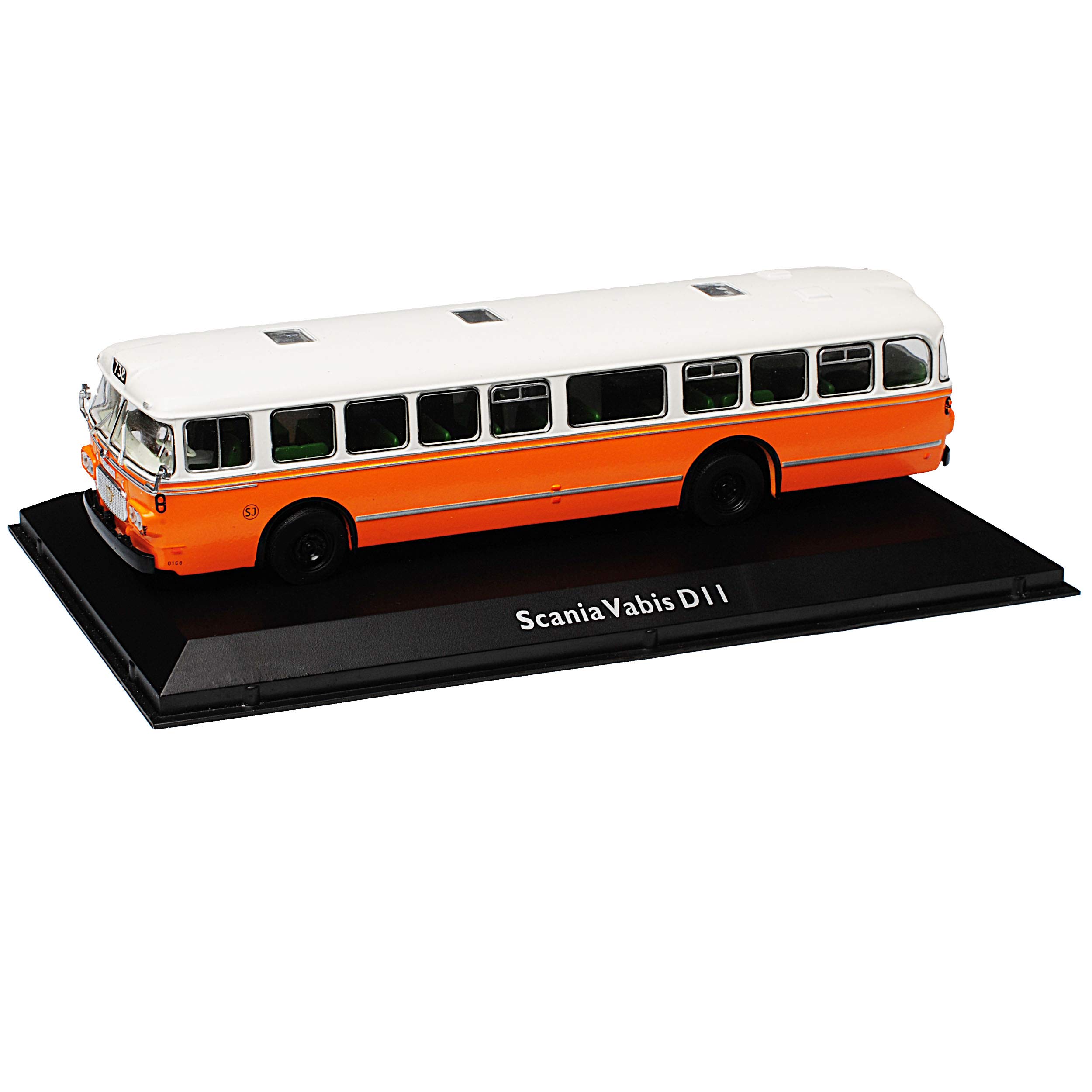 Scania Vabis D11 Bus Orange 1/72 Atlas Model Car: Amazon.de: Toys