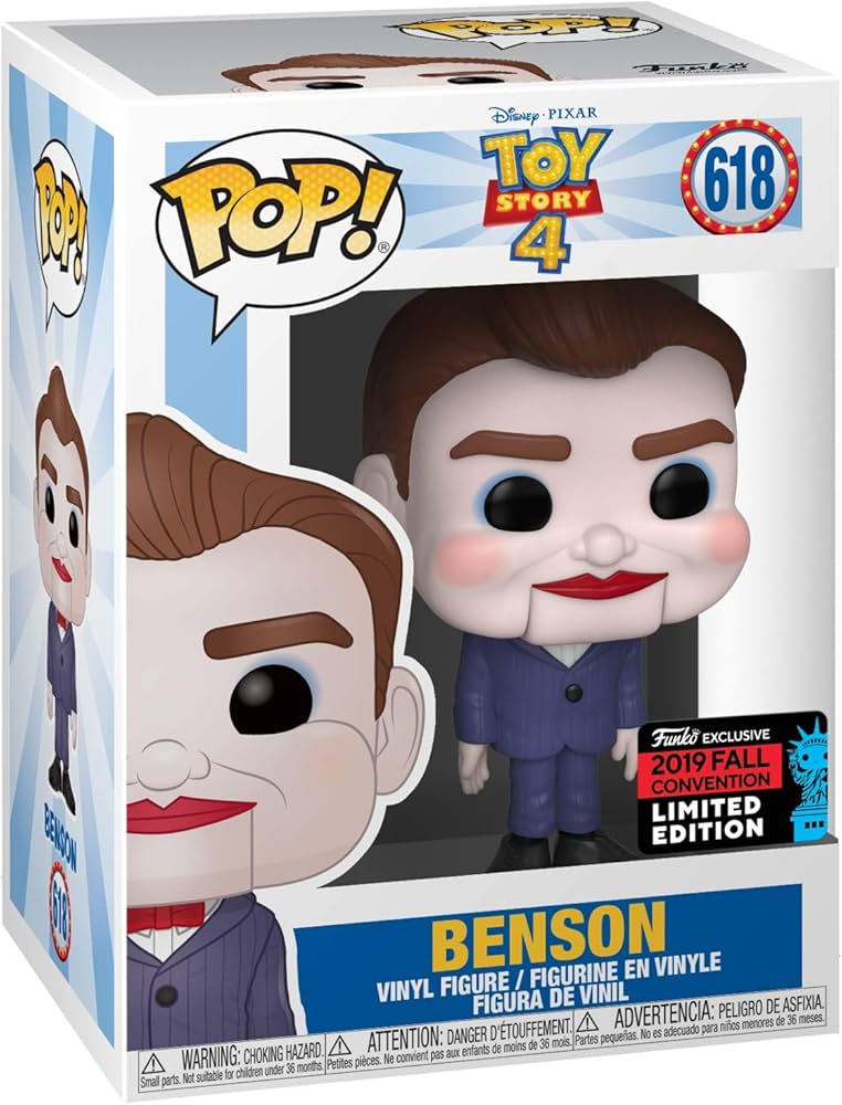 Amazon.com: Funko Pop! Disney: Toy Story 4 - Benson, Fall