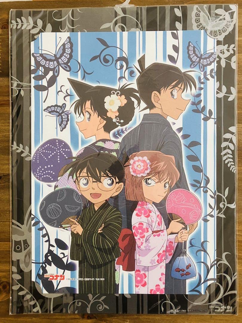 Amazon.co.jp: コナン 灰原哀 工藤新一 毛利蘭 江戸川コナン 錦絵 超絶