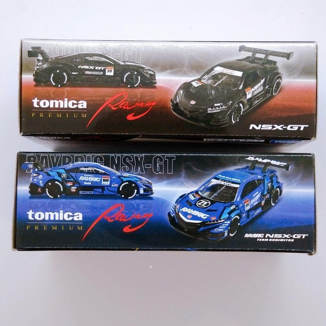 Amazon.co.jp: 2台 トミカプレミアムレーシング レイブリック NSX-GT