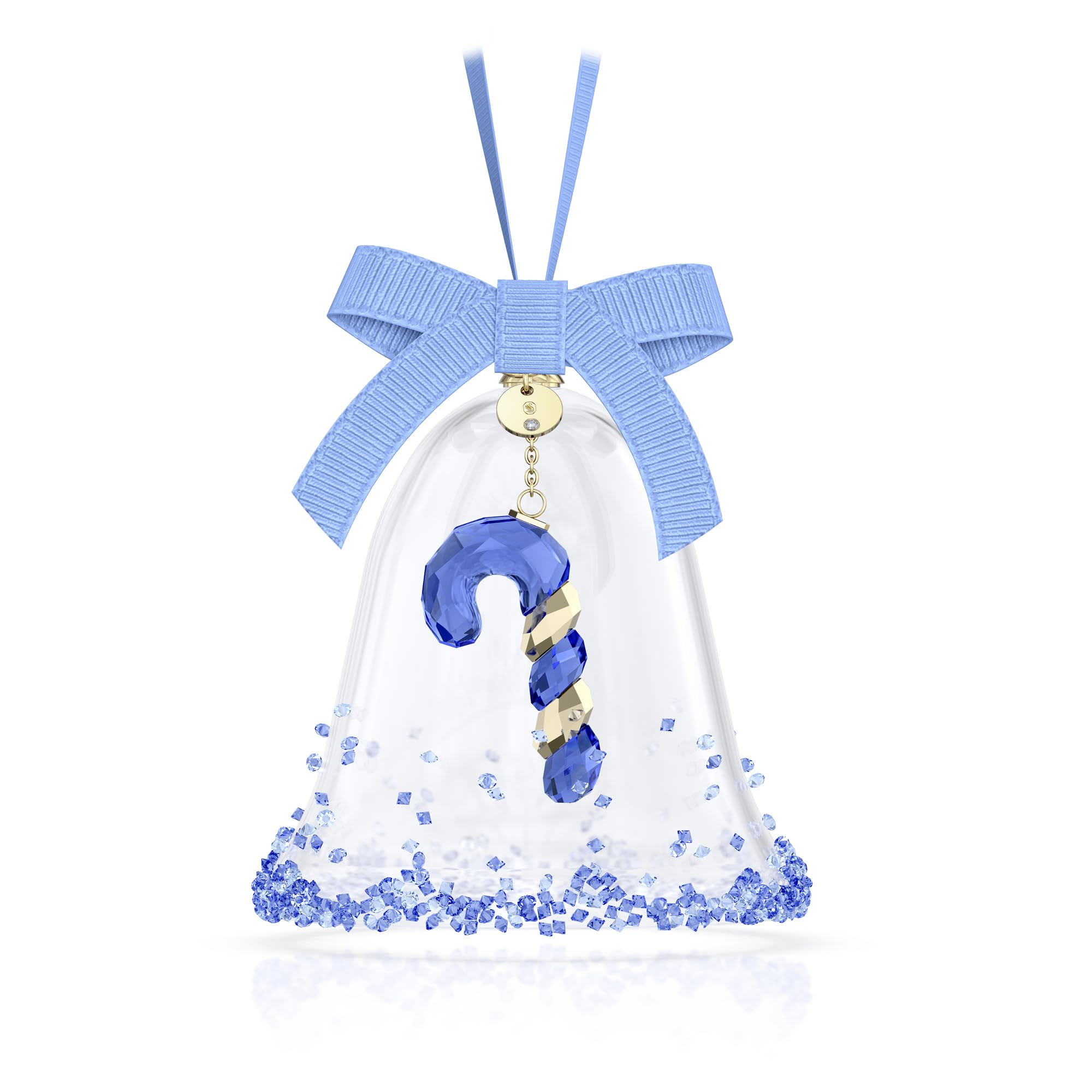 Amazon.com: Swarovski Holiday Cheers Dulcis Bell Ornament, Blue