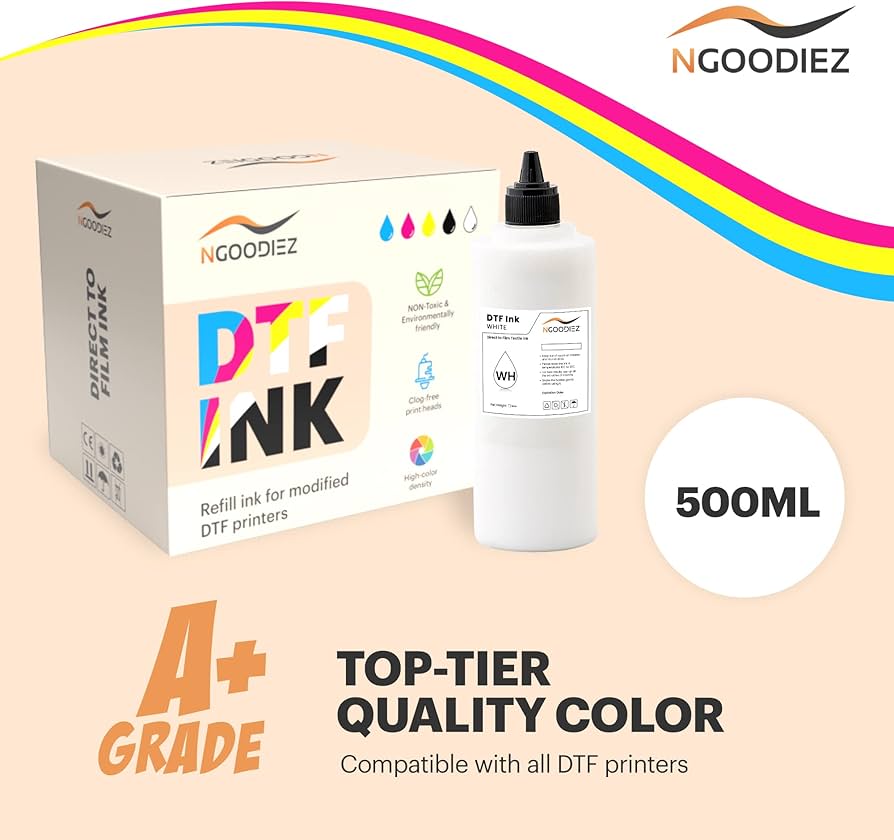 Amazon.co.jp: NGOODIEZ DTF インク ホワイト - プレミアムDTF