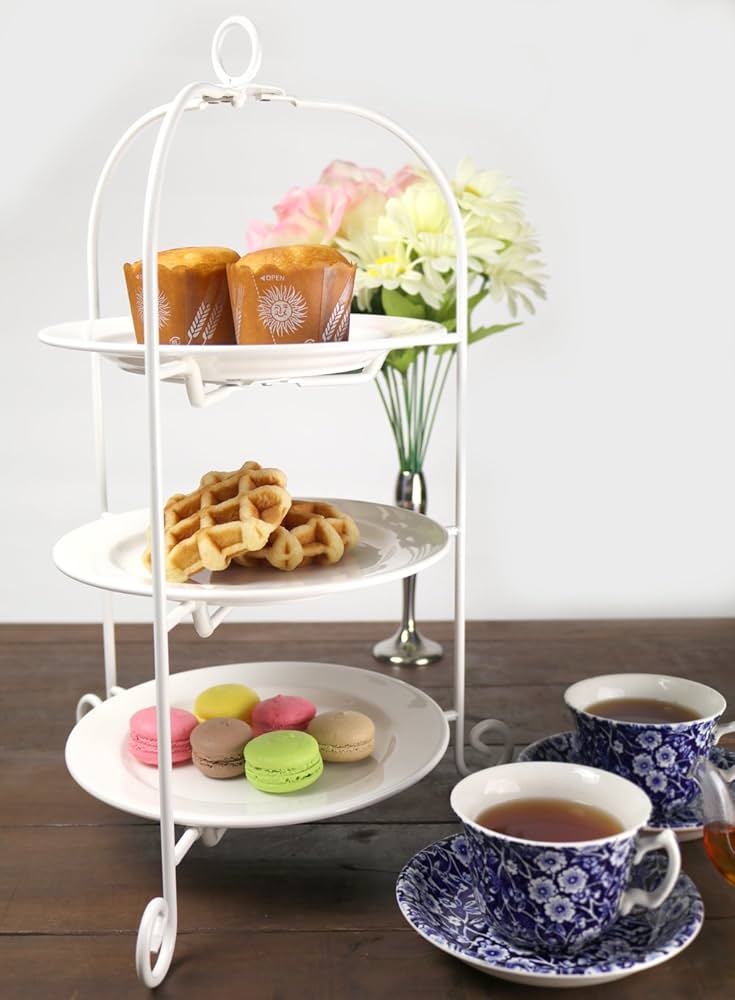 Amazon｜青芳 CASUAL PRODUCT ドルチェ フォールダブルケーキスタンド3