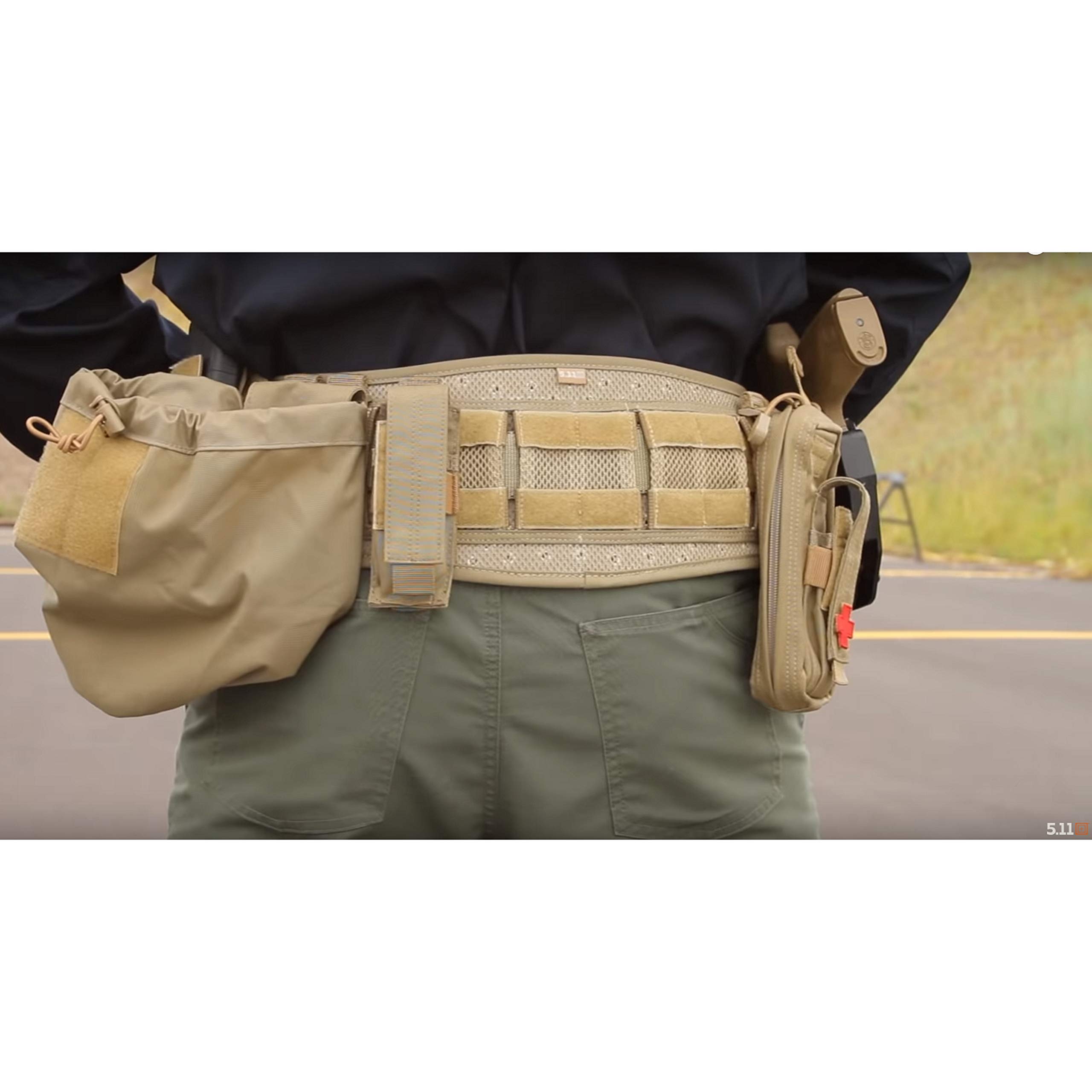 Amazon | 5.11タクティカル ベルトパッド VTAC Brokos 58642 サンド