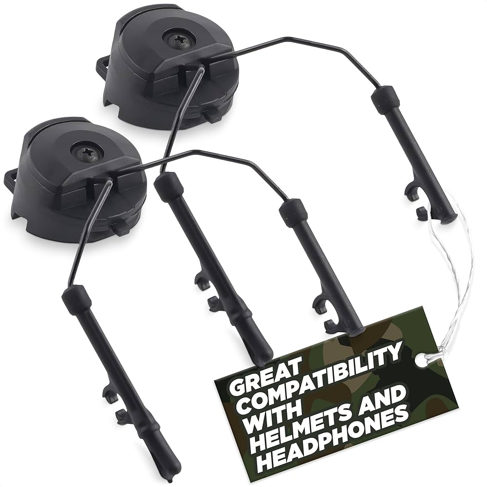 Amazon.com : ARC Rail Adapter for Tactical Headsets – Compatible