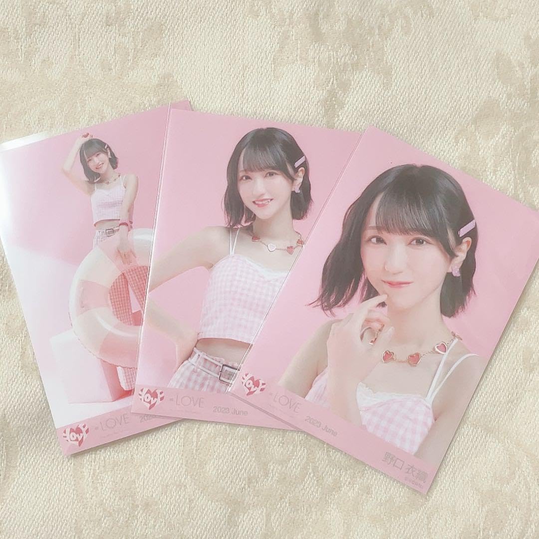 Amazon.co.jp: 野口衣織 イコラブ イコールラブ =LOVE 生写真