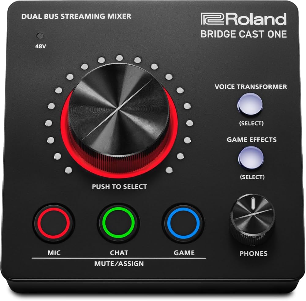 Roland BRIDGE CAST ONE Dual Bus Streaming Mixer | Compact Audio