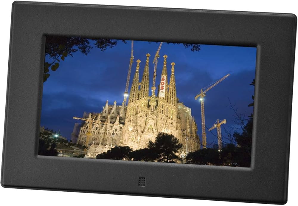 Amazon | GREEN HOUSE デジタルフォトフレーム 7インチ 解像度800×480