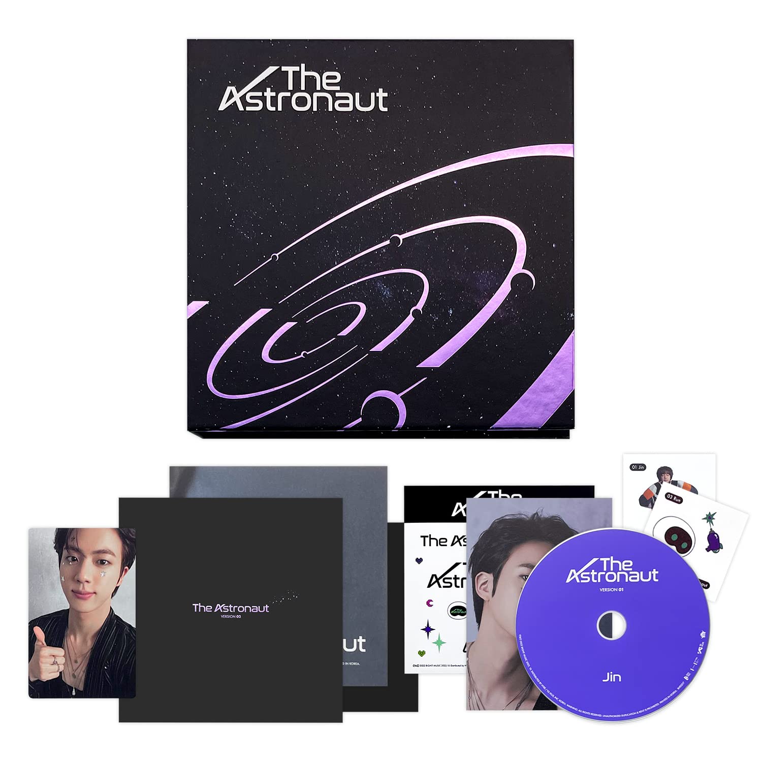 Amazon.co.jp: JIN of BTS - [The Astronaut] (VERSION 01) アウト