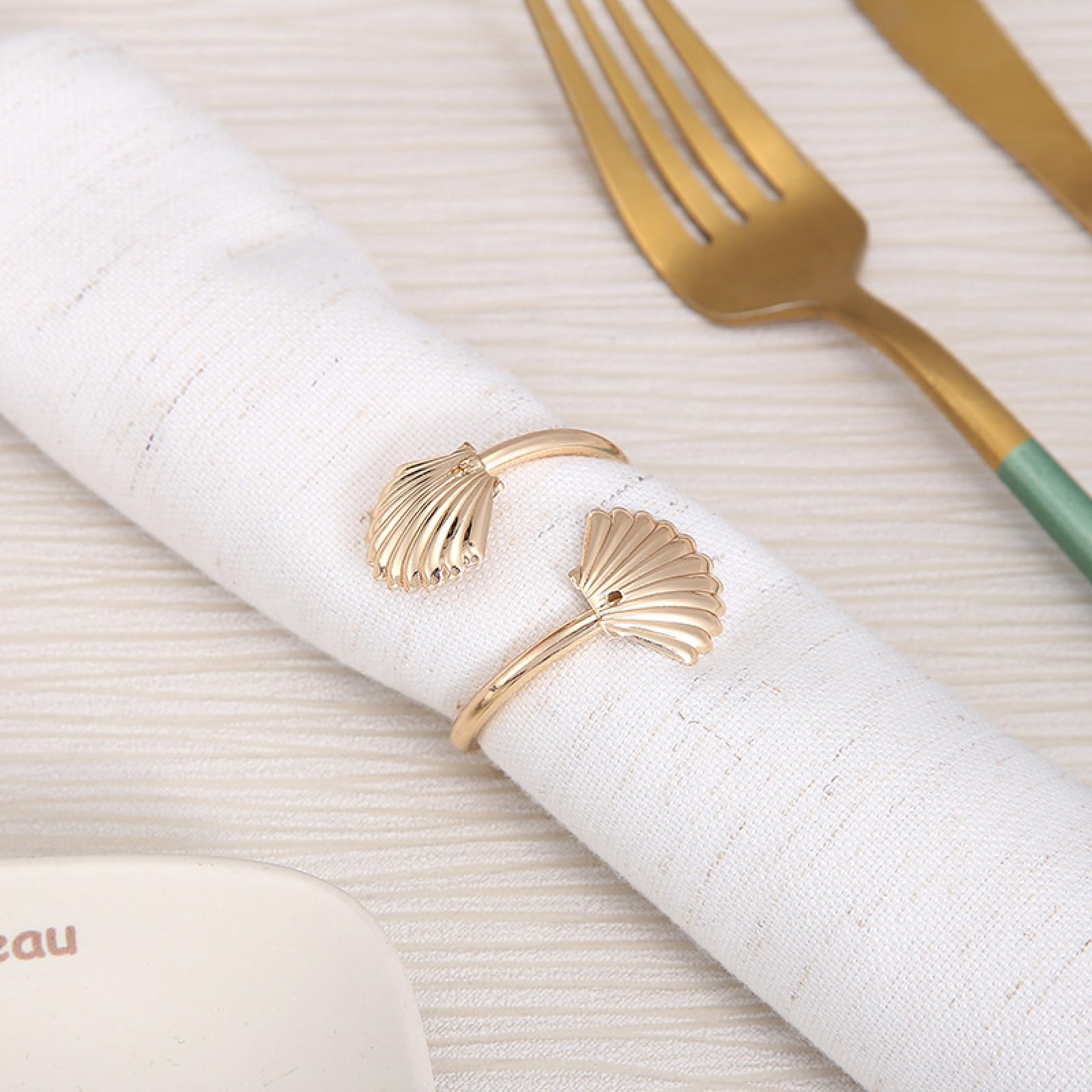 Amazon｜ナプキンリング ゴールドナプキンリングナプキンクラスプ
