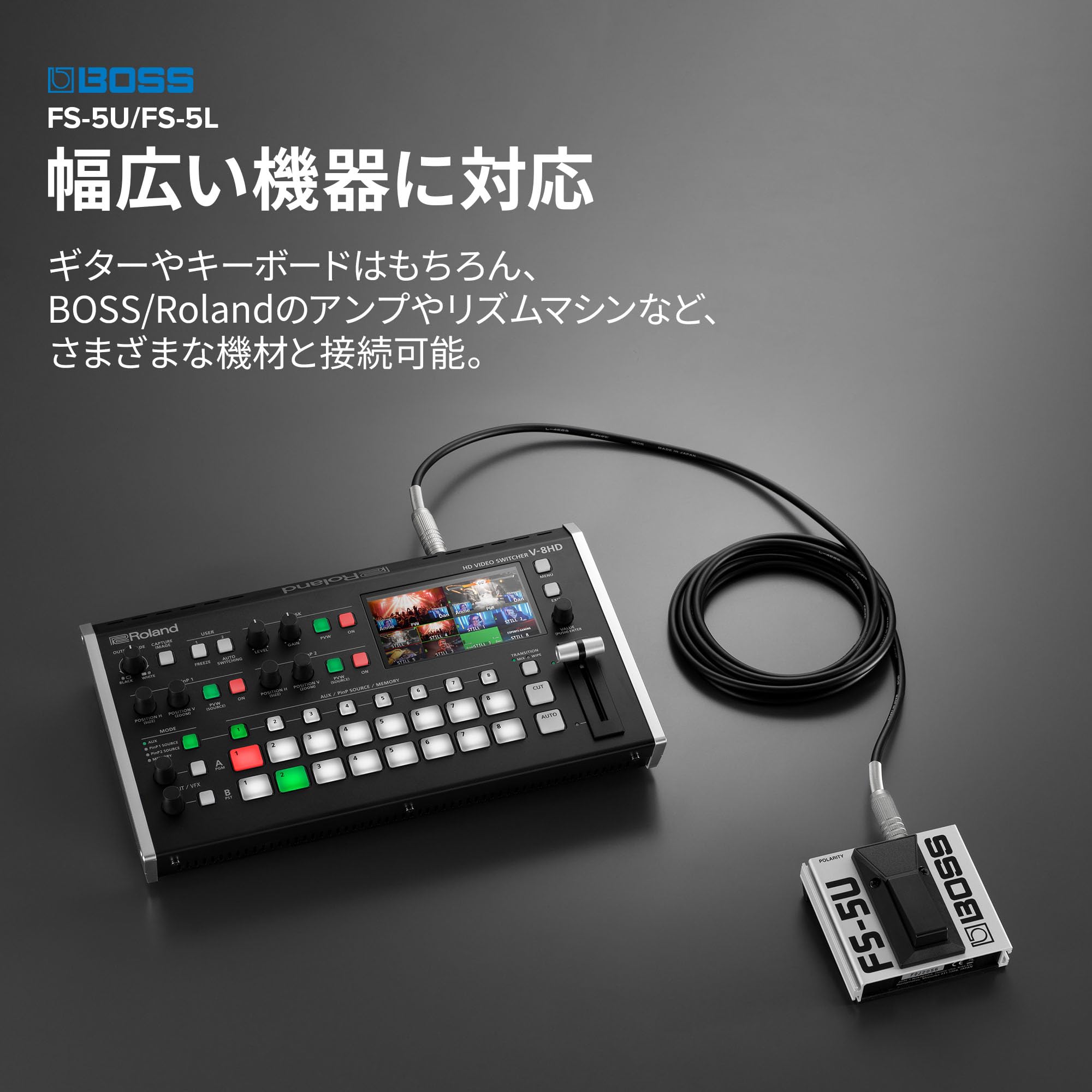 Amazon | BOSS ボス フットスイッチ FS-5L ラッチタイプ アンプ