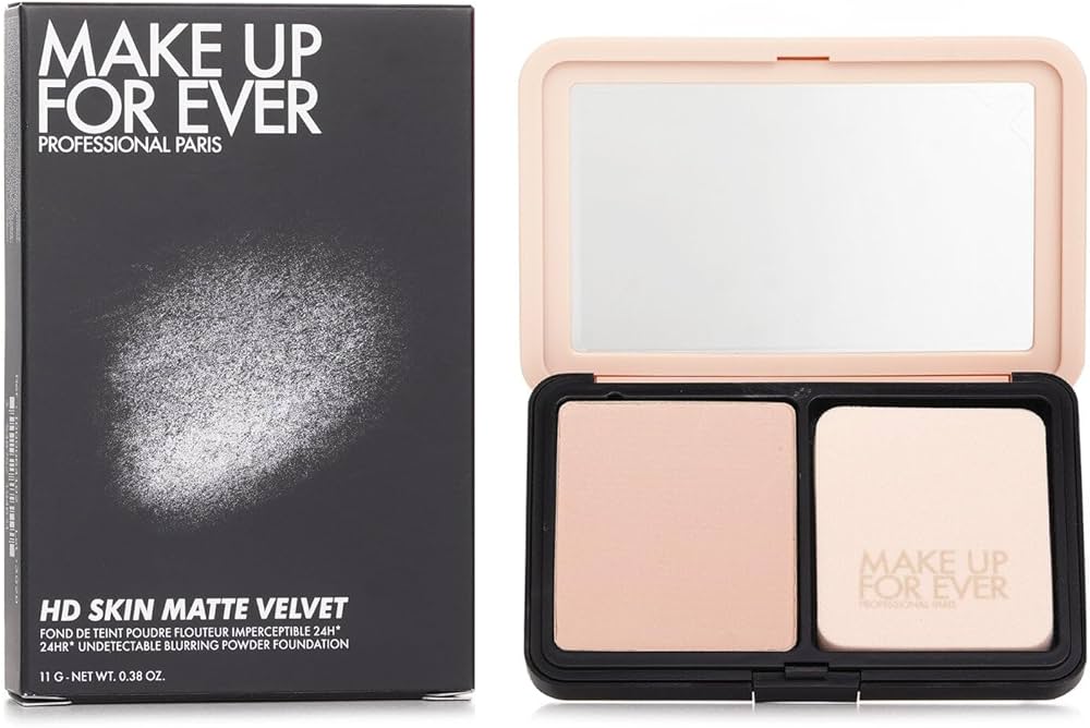 Amazon.com : HD Skin Matte Velvet Powder Foundation - 1R02 Cool
