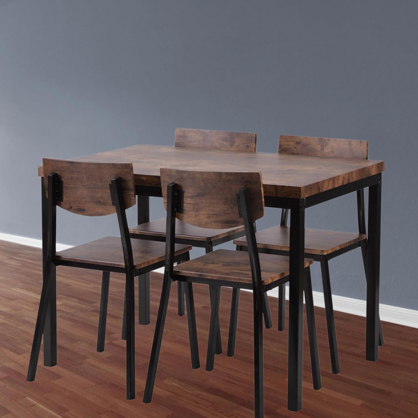 Amazon｜ダイニングセット 5点セット ダイニングテーブルセット4人用