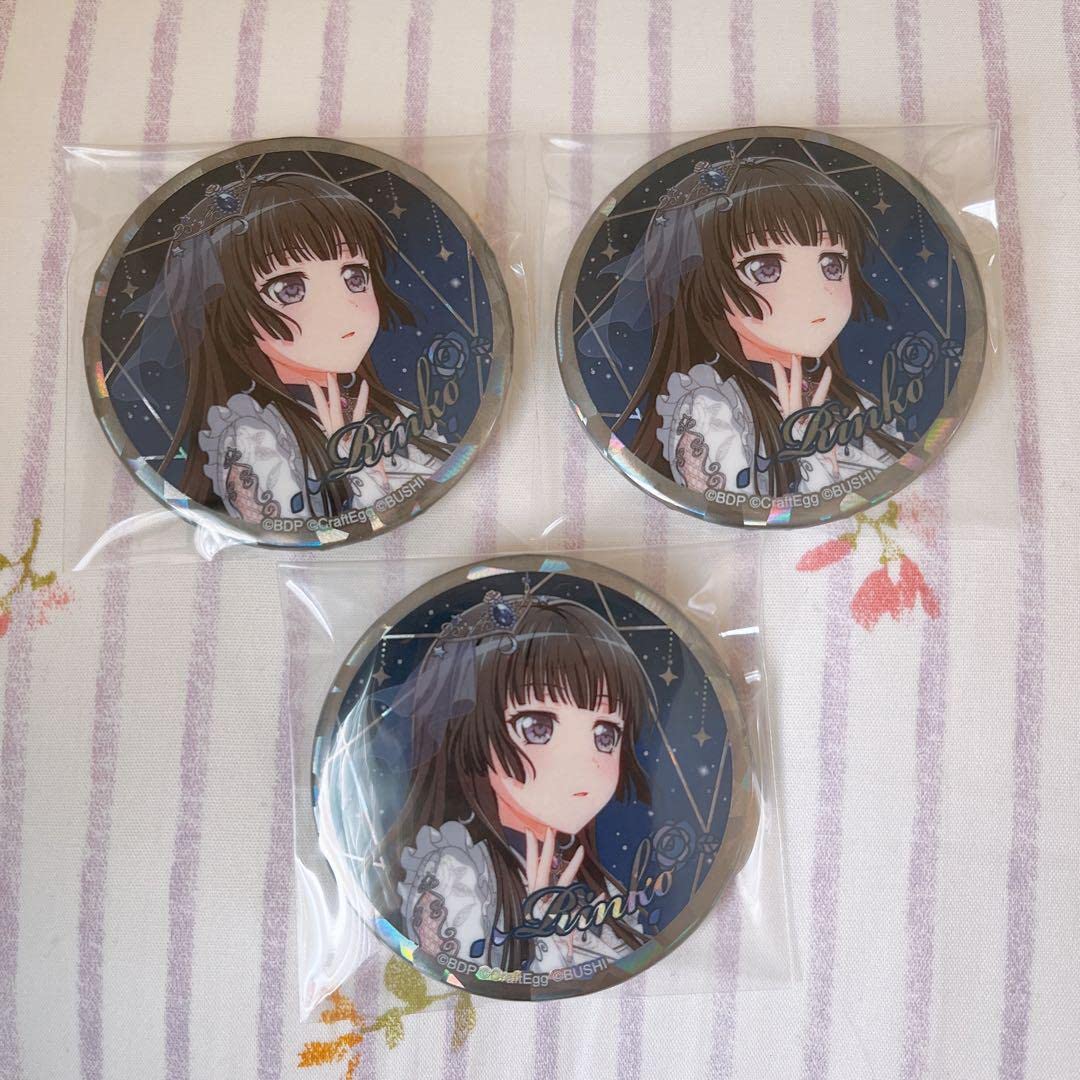 新品】BanG Dream! バンドリ 蓄光 缶バッジ 白金燐子 49個 痛バ 新品