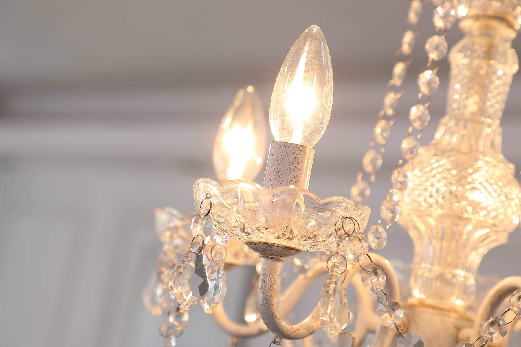 Amazon.co.jp : Saint Mossi シャンデリア クリスタル クリスタル 調