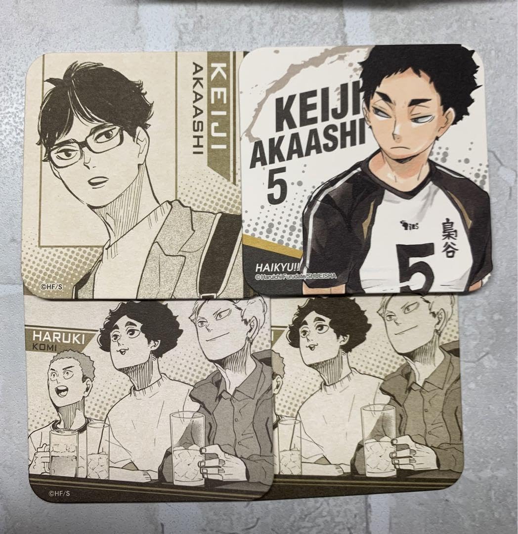 ハイキュー!! 赤葦京治 アートコースター まとめ売り (58点) Amazon.co