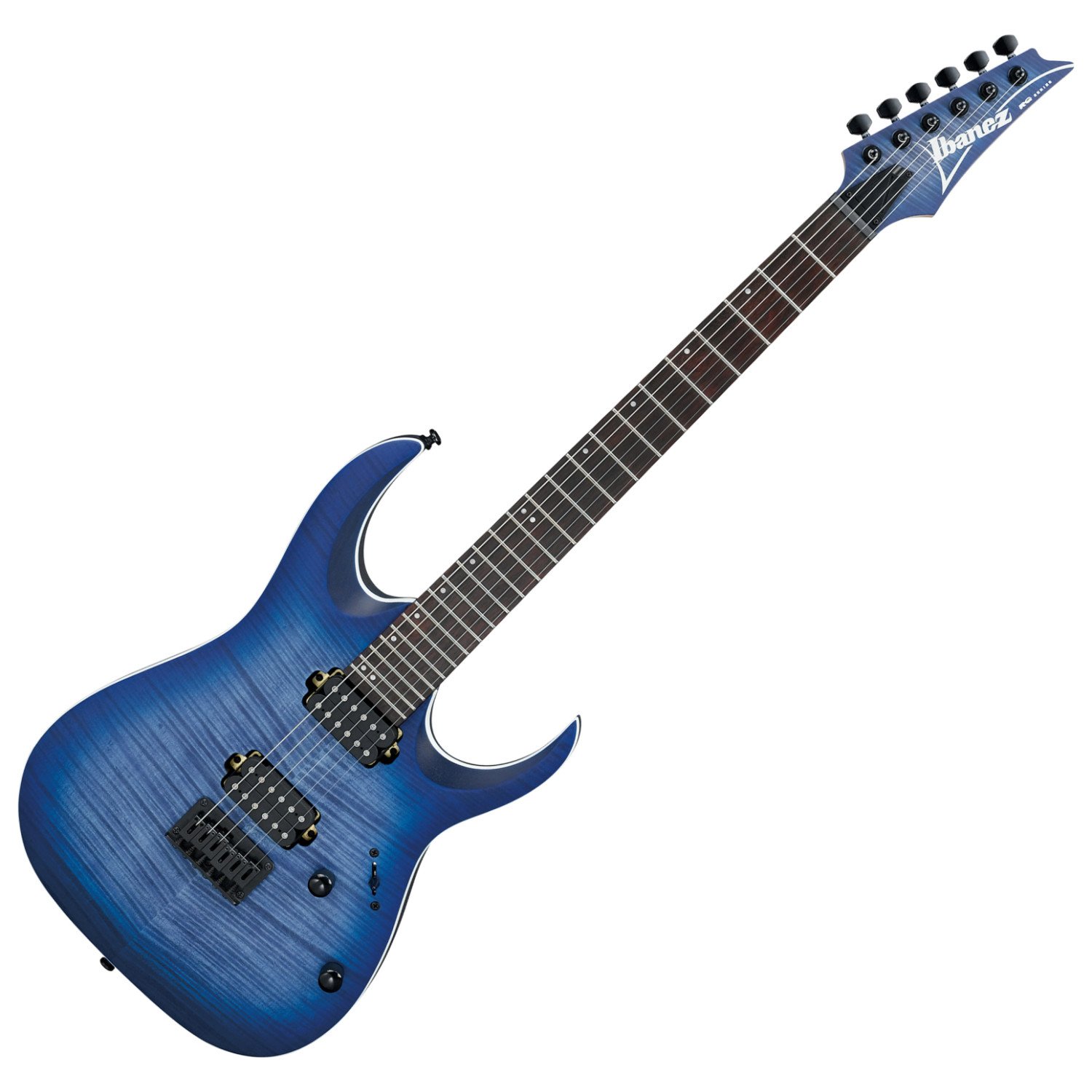 Amazon.com: Ibanez RGA Series RGA42FM - Blue Lagoon Burst Flat