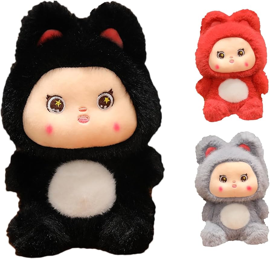 Amazon.co.jp: バニーぬいぐるみ - かわいい顔の大きな目のウサギの