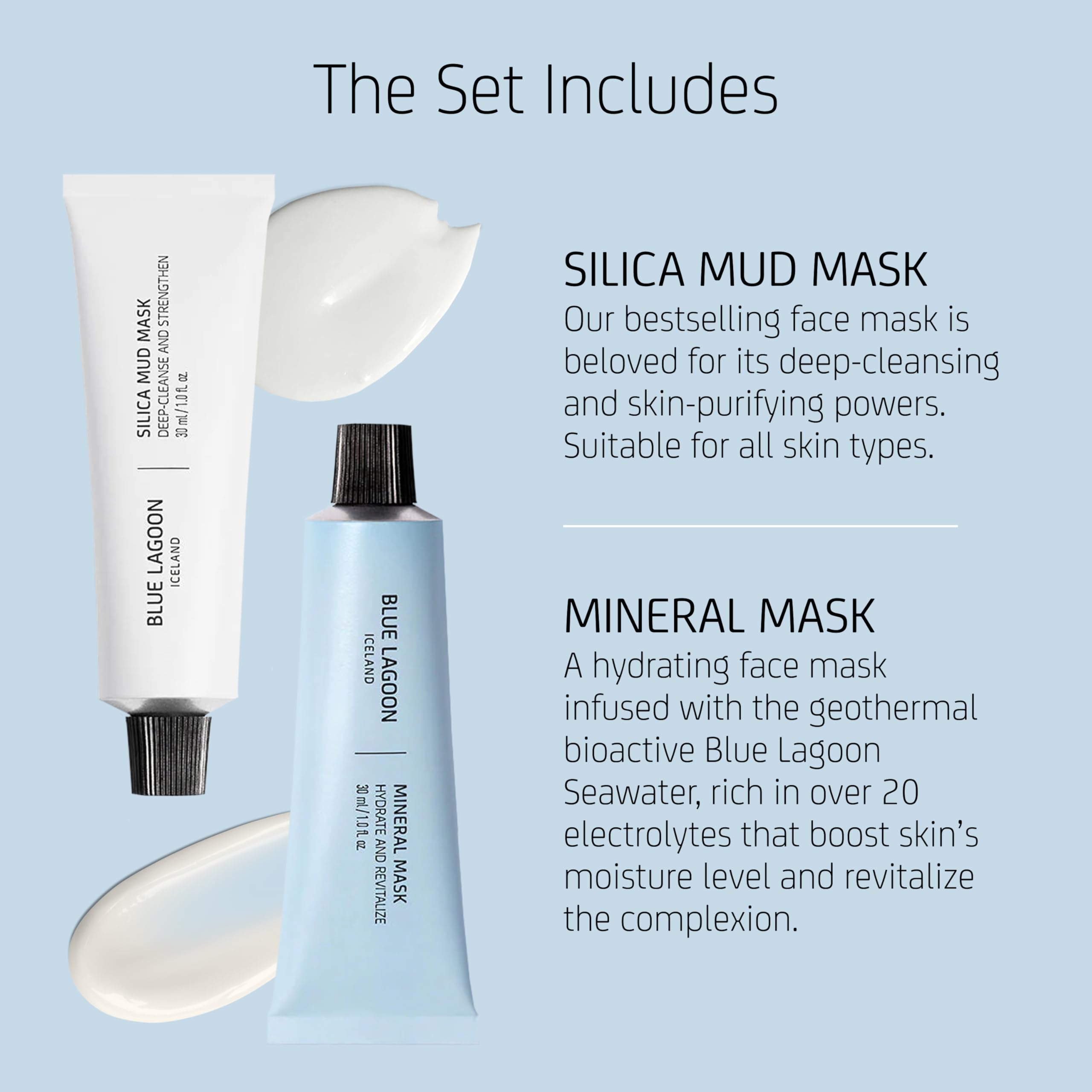 Amazon.com : Blue Lagoon Signature Masks Travel Set, Includes