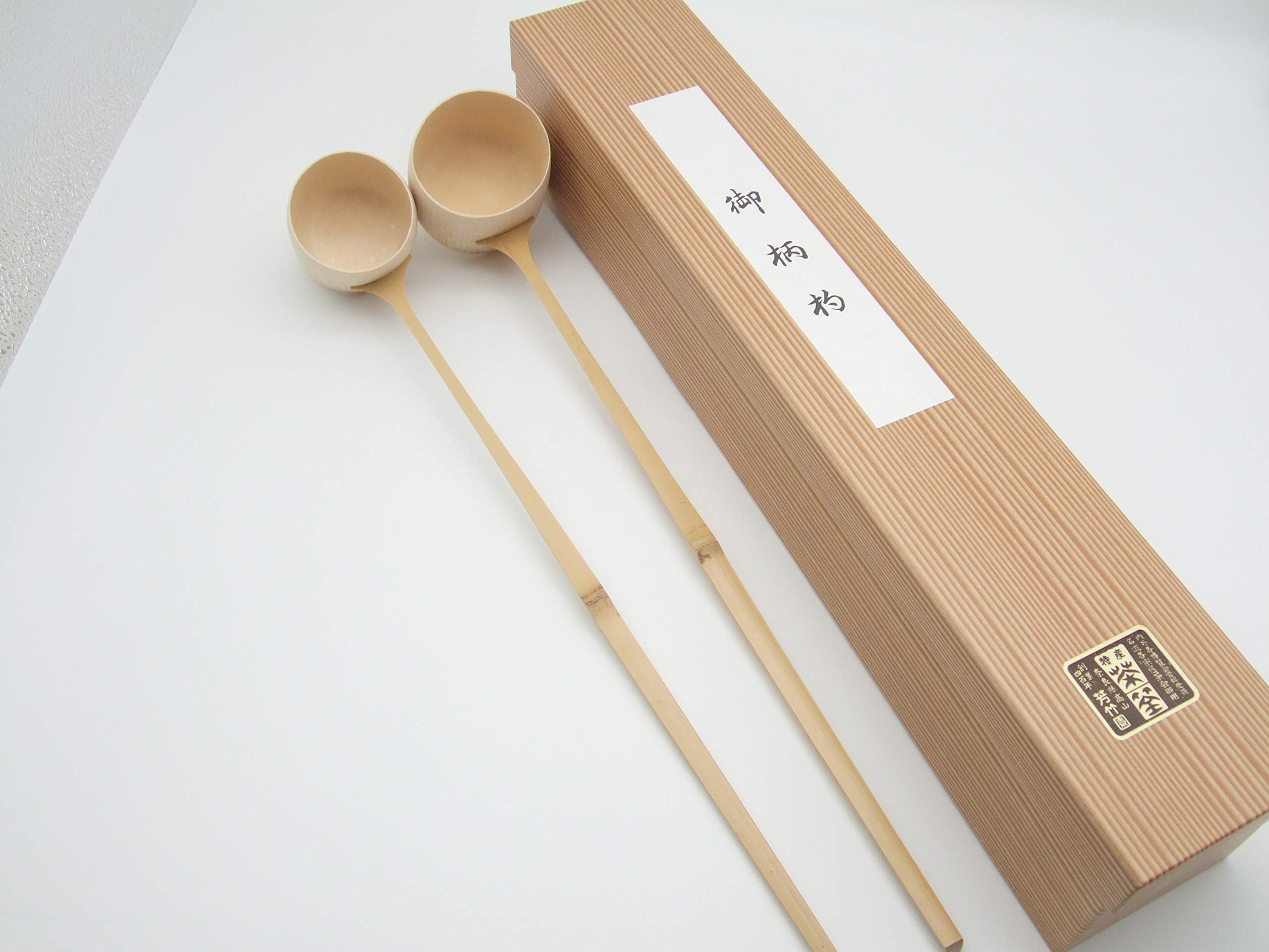 Amazon｜茶道具 柄杓 奈良 高山 創業四百年 芳竹園製 柄杓 炉・風炉用