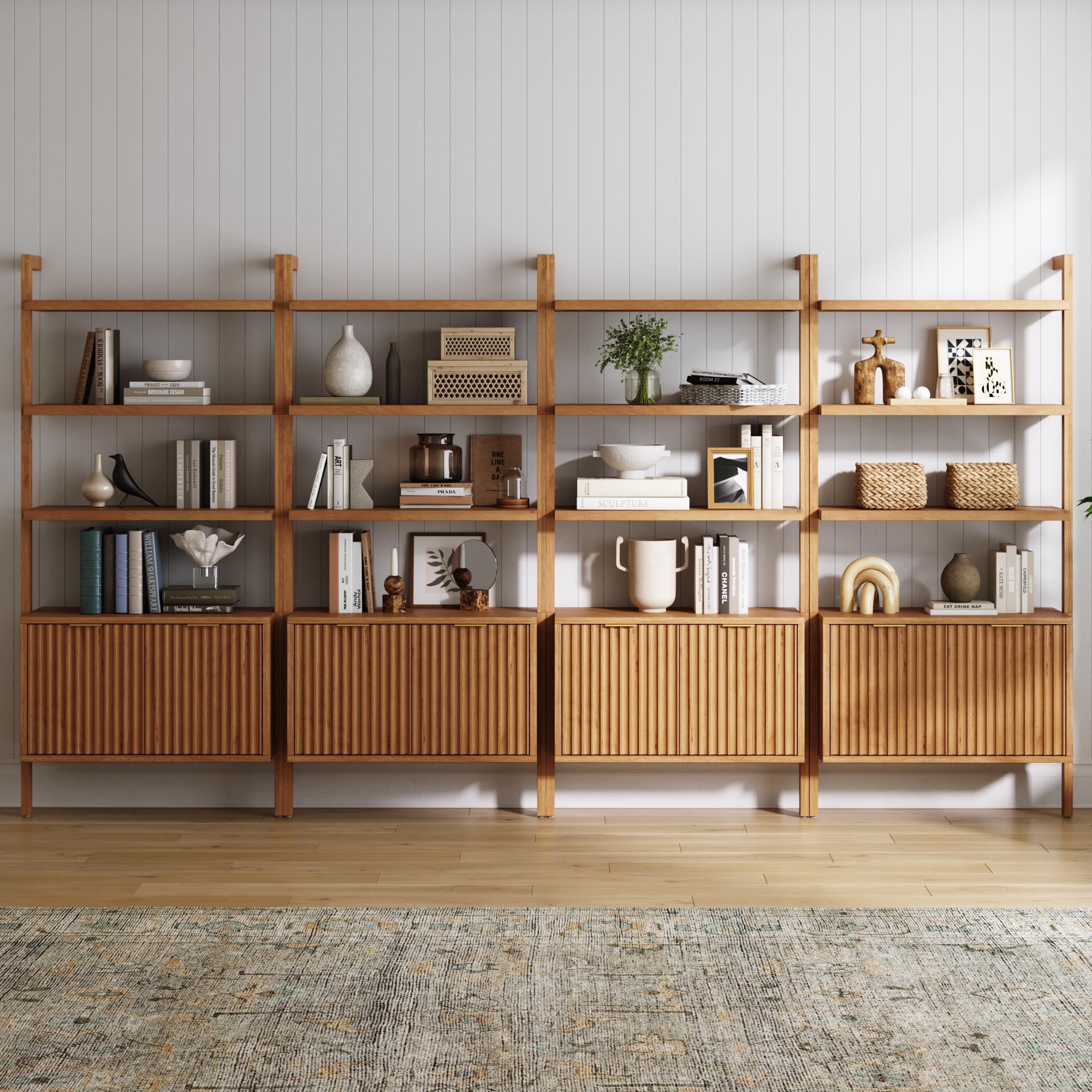 Amazon.com: Nathan James Jasper 3-Shelf Solid Wall Mounted