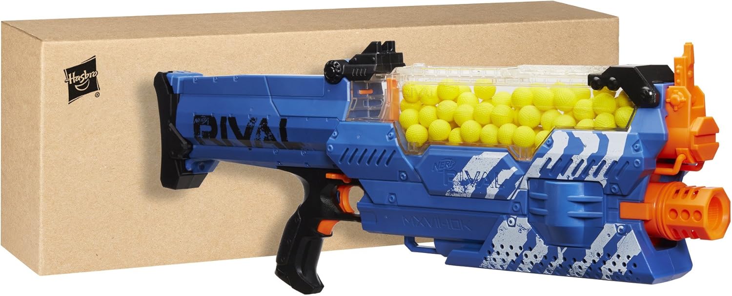 Nerf - Brandclub - Nerf Rival Nemesis MXVII-10K Blaster, Blue