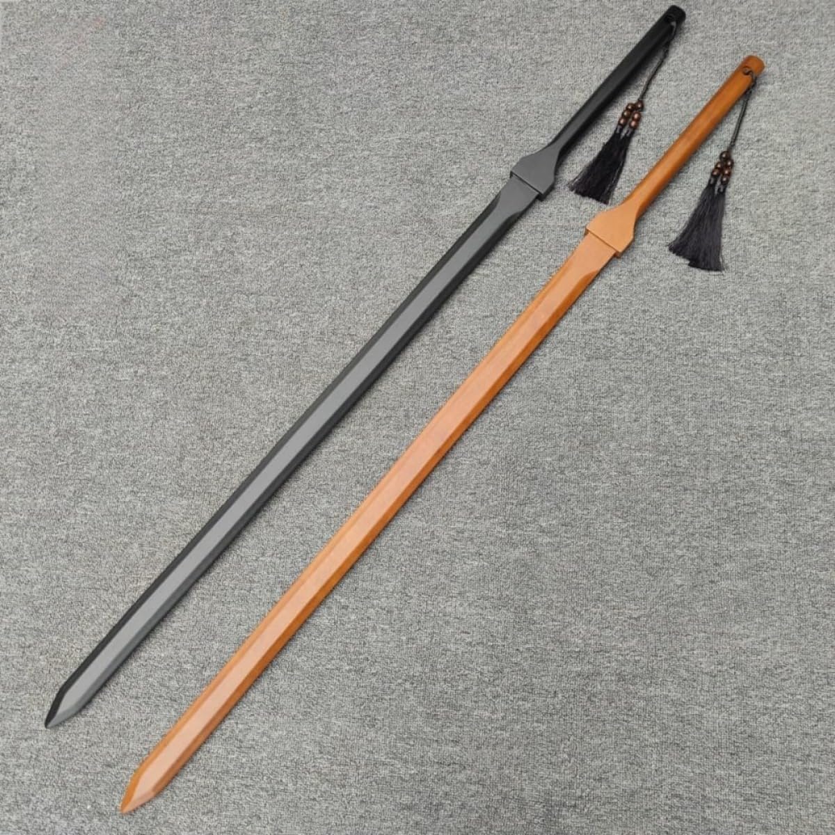 Amazon | 木剣 竹刀 竹製 木刀素振り 木刀太極剣 長刀剣 練習刀