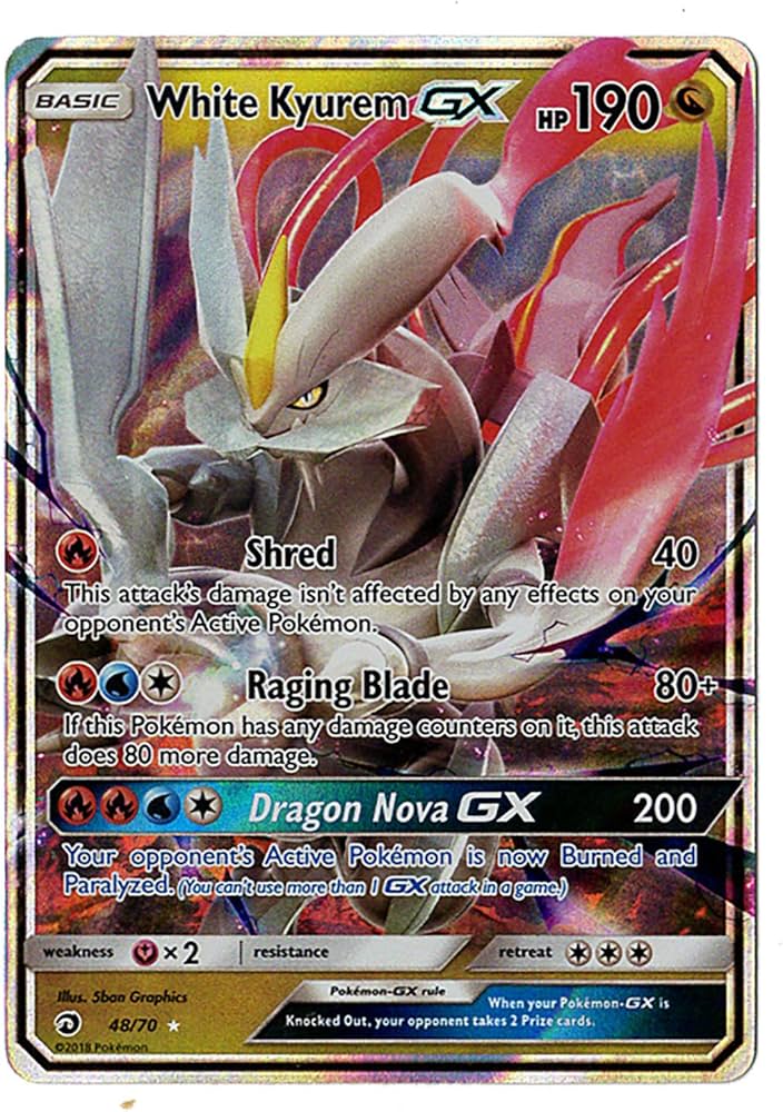 Amazon.co.jp: サンムーン-ドラゴンマジェスティ-ホワイトキュレムGX