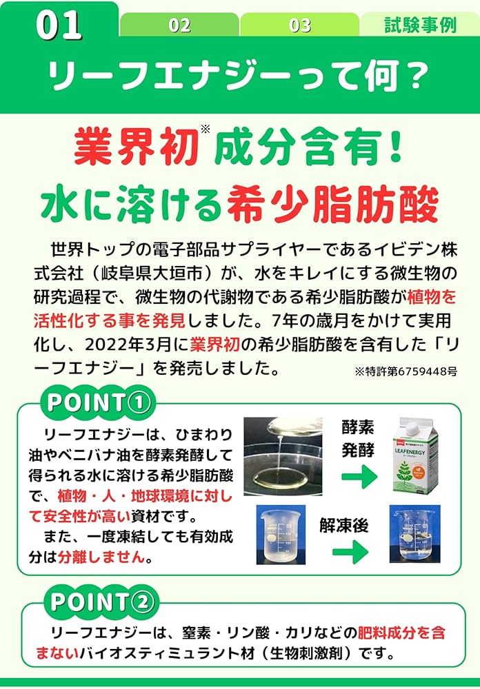 Amazon.co.jp: リーフエナジー LEAFENERGY 希少脂肪酸 野菜・植物の