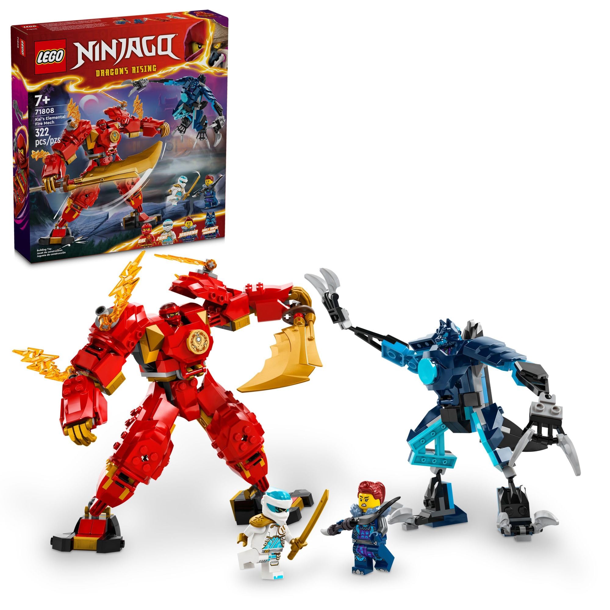 Amazon.co.jp: レゴ(LEGO) NINJAGO Kai's Elemental Fire Mech