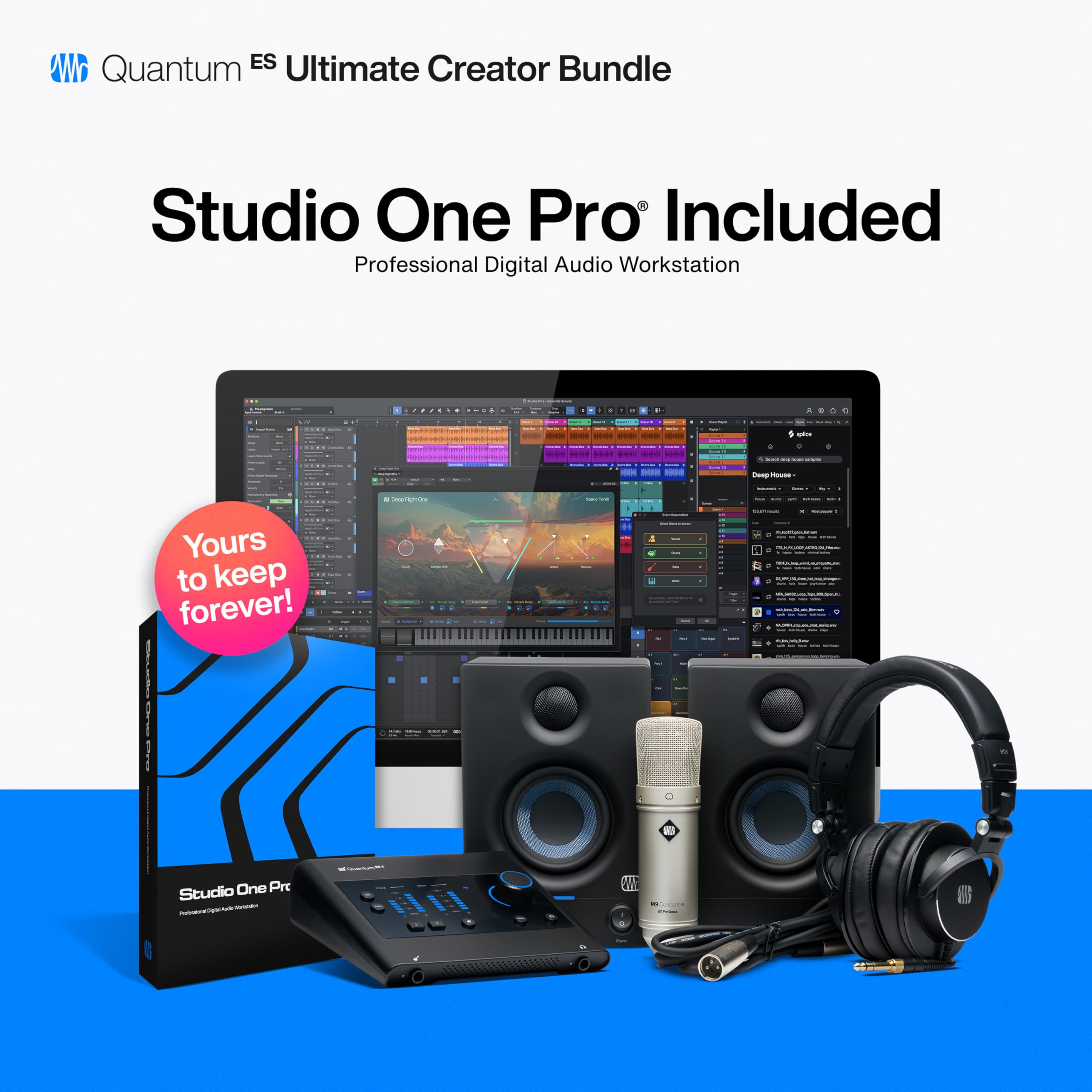 Amazon.com: Quantum ES Ultimate Bundle with Studio One Pro